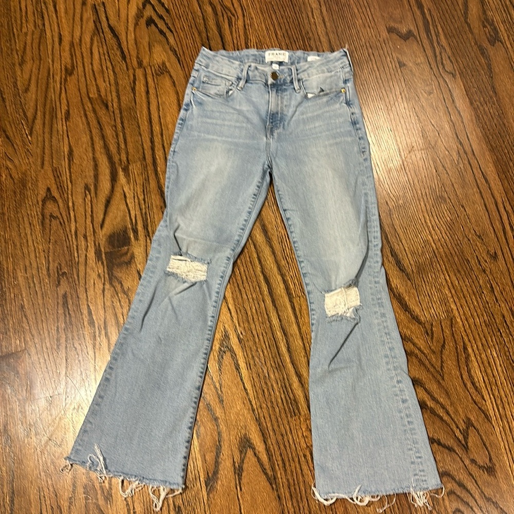 FRAME denim Le Crop Mini Boot size 26